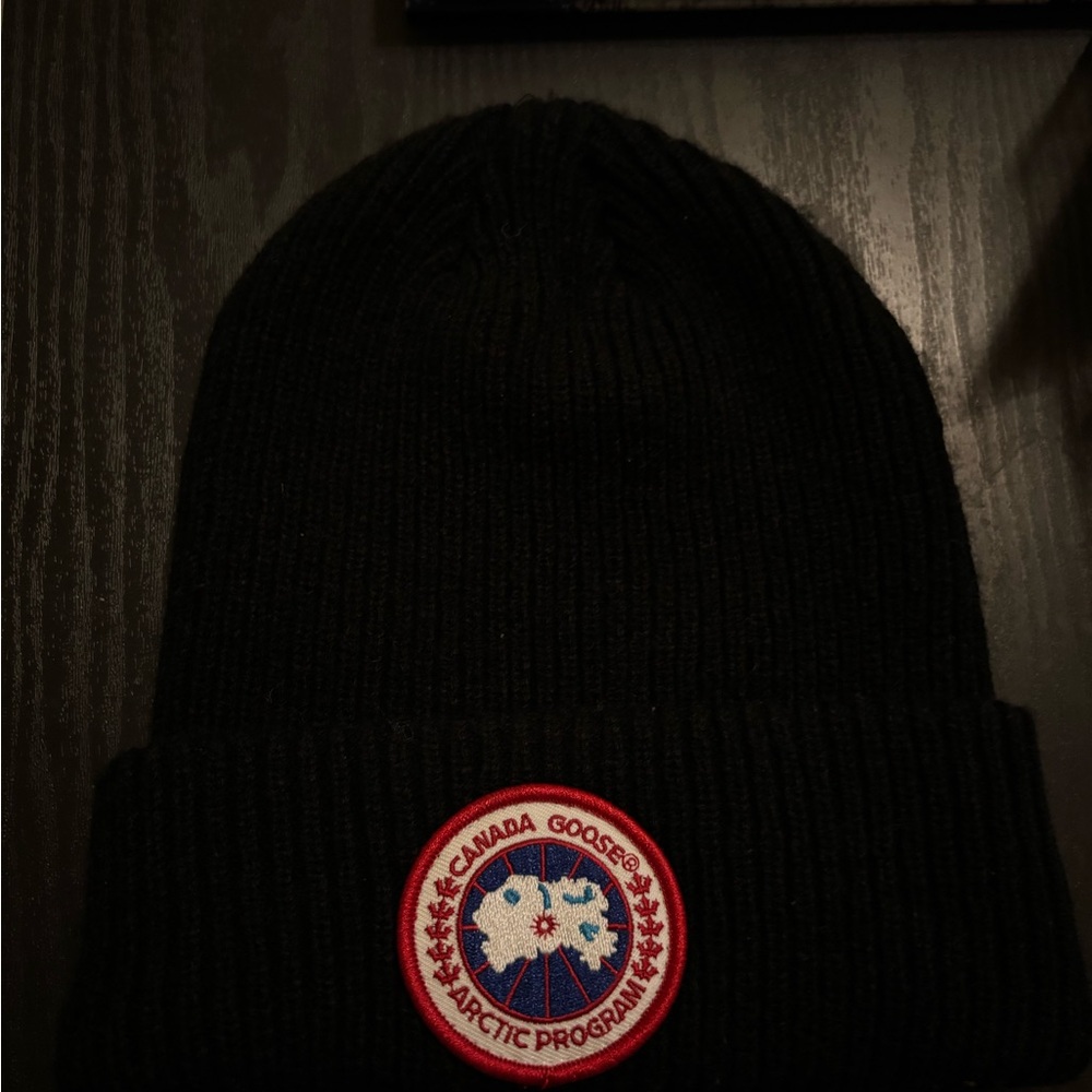 Canada Goose Black Beanie